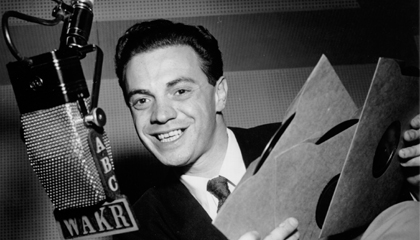 On-air personality Alan Freed